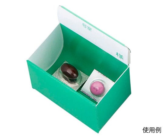 与薬個人ケースⅢ　グリーン　10枚入