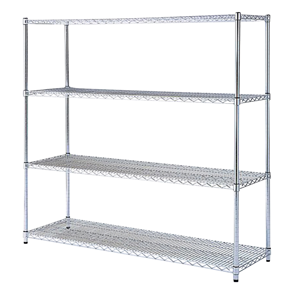 ワイヤーラック　4段 907×457×1507mm 61-62-9-1