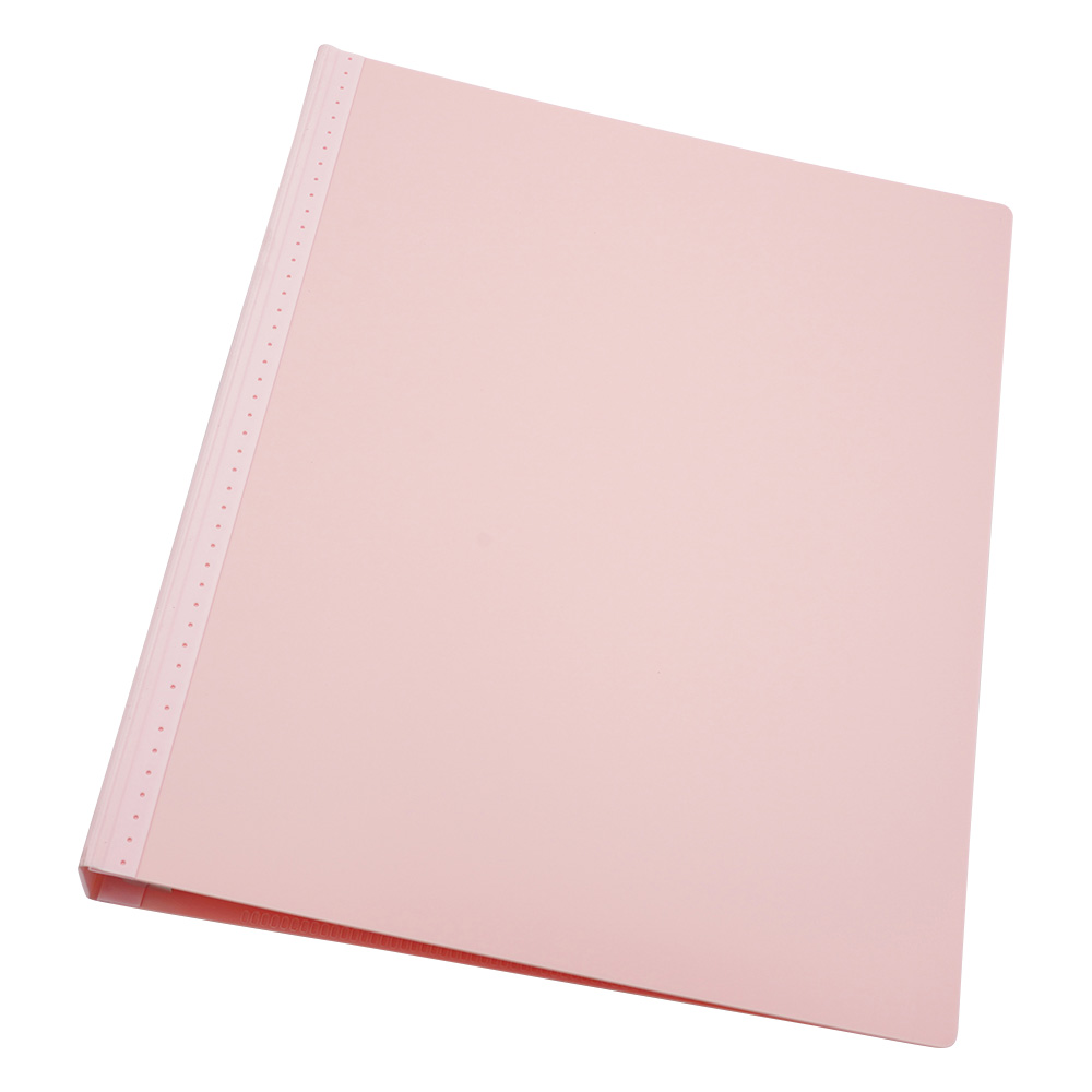 メディカルサポートブック A4・4穴 背幅31mm ピンク HB657-5