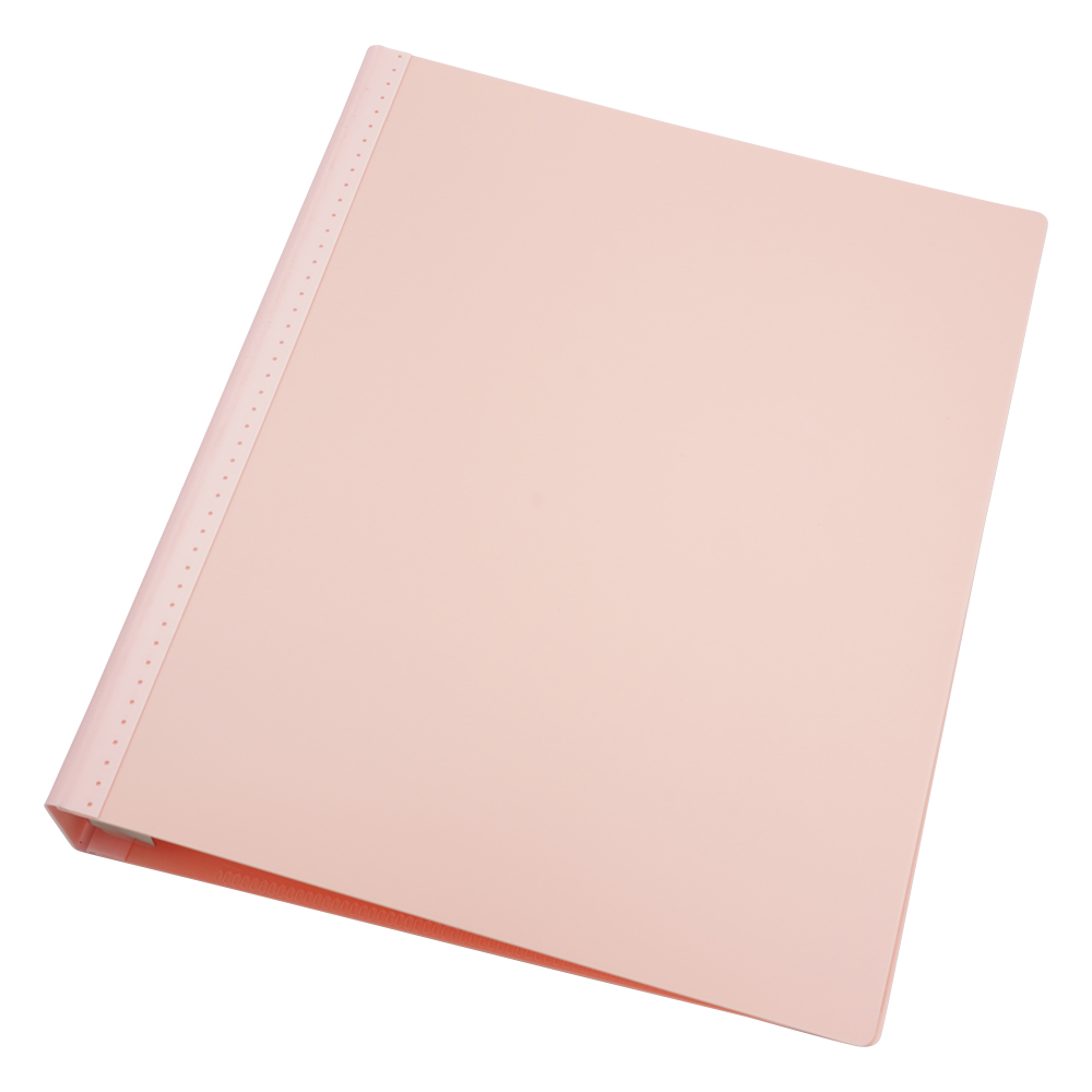 メディカルサポートブック A4・4穴 背幅41mm ピンク HB677-5
