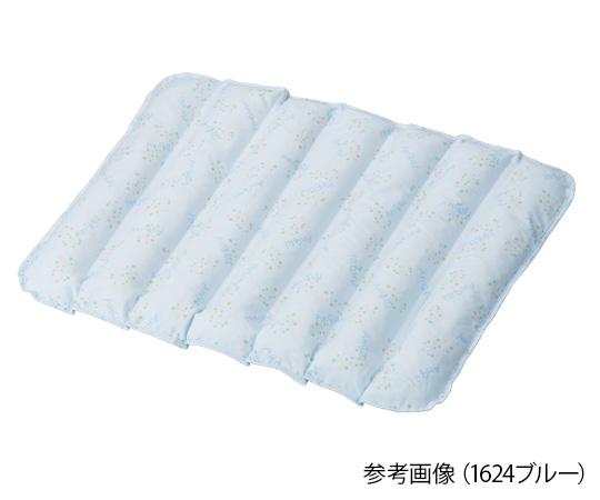 通気ビーズクッション マットタイプ ブルー 1624