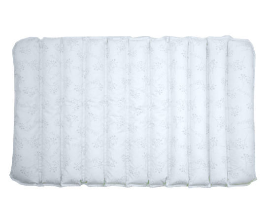 通気ビーズクッション マット・ロングタイプ ブルー 1626