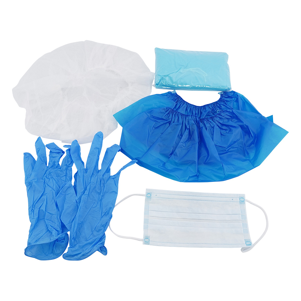 感染対策防護具ライトセット ゴーグル無し 10セット入 ICM-11