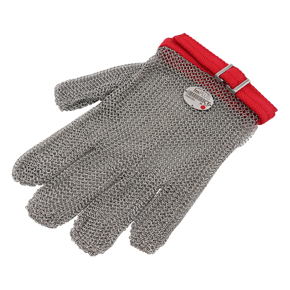 ステンレスメッシュ手袋（左右兼用） 5本指 M