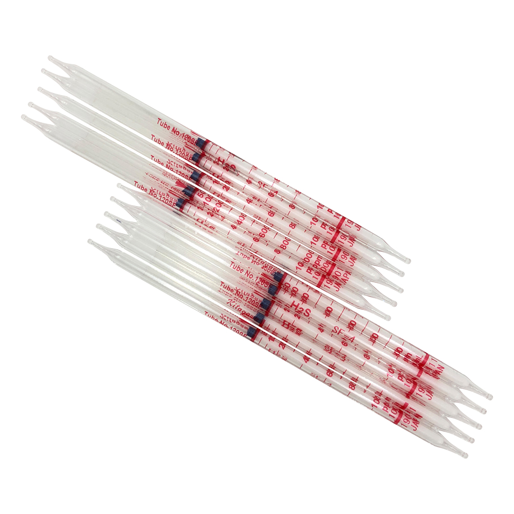 ガス検知管（北川式） 硫化水素 1箱（10本入） 120SF