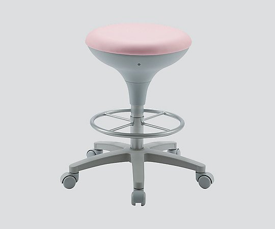 スツール ピンク 背無し WS025-VPI