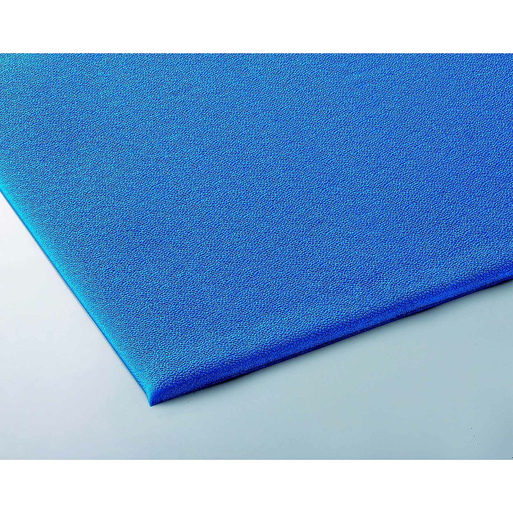 クッションマット （ブルー/610×910×9mm）F-154-6-BL