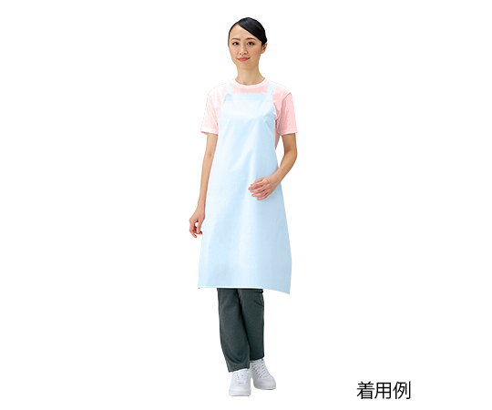 ウルトラドライエプロン たすき掛け ブルー E1004-1T