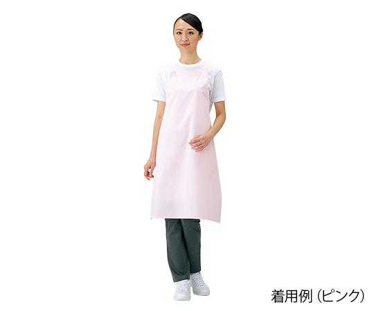 ウルトラドライエプロン たすき掛け ピンク E1004-4T