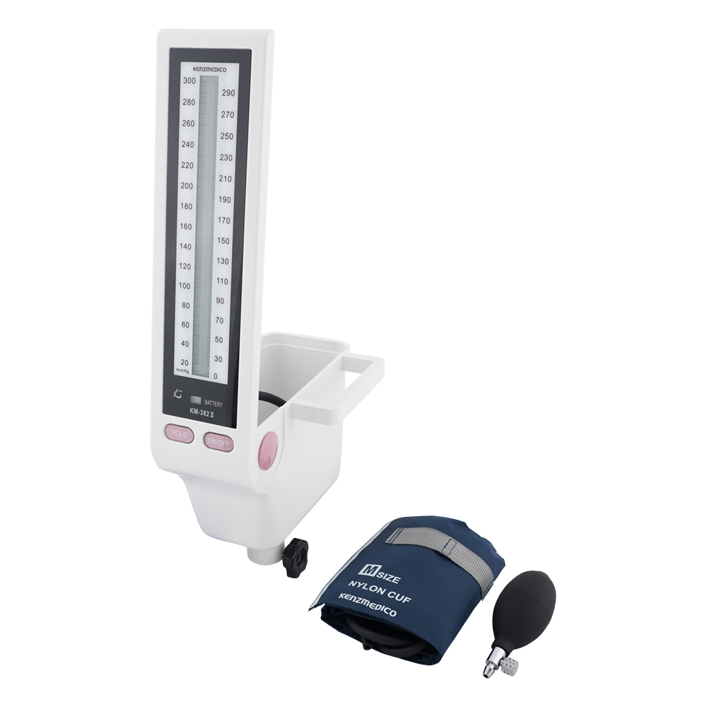 水銀レス血圧計 KM-382II （スタンドなし） ナイロンカフブラダー仕様 0382B152