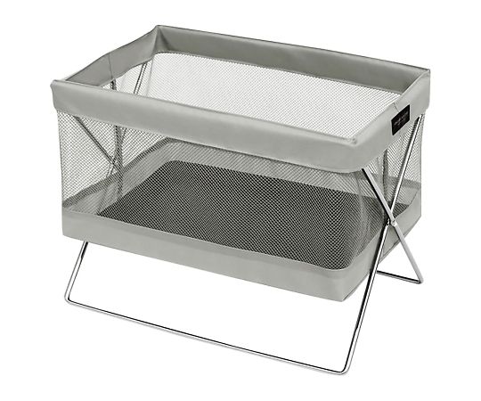 サイドワゴン・メッシュ グレー 370×260×200mm R-331