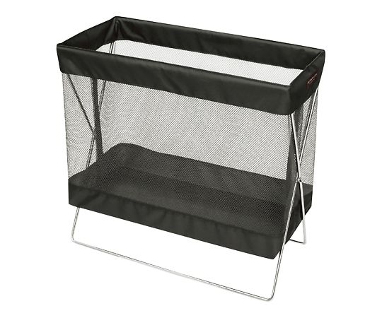 サイドワゴン・メッシュ ブラック 430×200×330mm R-350
