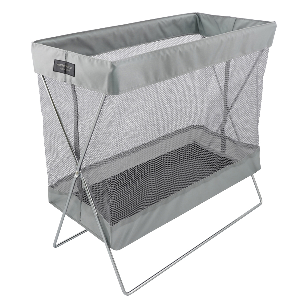 サイドワゴン・メッシュ グレー 430×200×330mm R-350