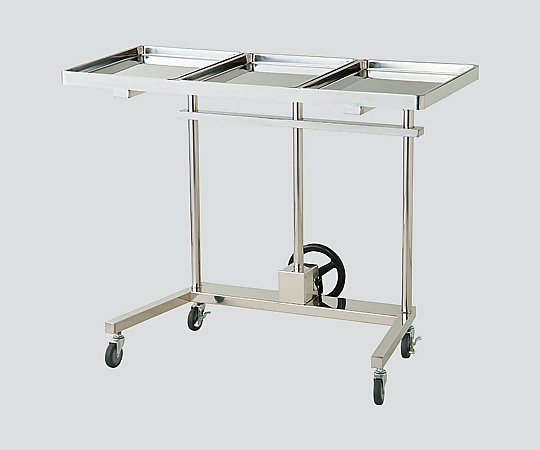 メーヨー型消毒盤台（３枚用ネスティング仕様）　ＴＭ－９５０－３Ｎ