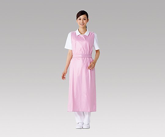 入浴介助エプロン（防水加工） ピンク