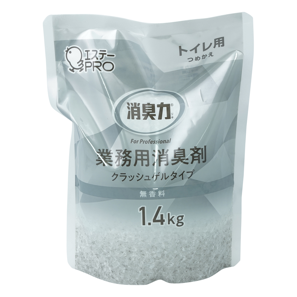 消臭力 業務用クラッシュゲルタイプ 詰替用 トイレ用・無香料 130450