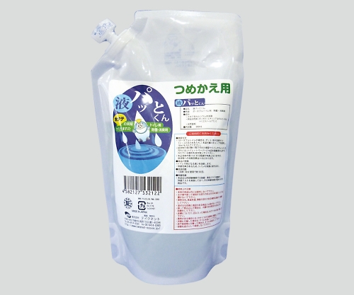液パッとくん（ポータブルトイレ用除菌消臭剤）用 詰替パック（500mL）