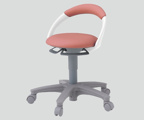 スツール（患者用） キャスター コーラルピンク PCK-1100DL-M6