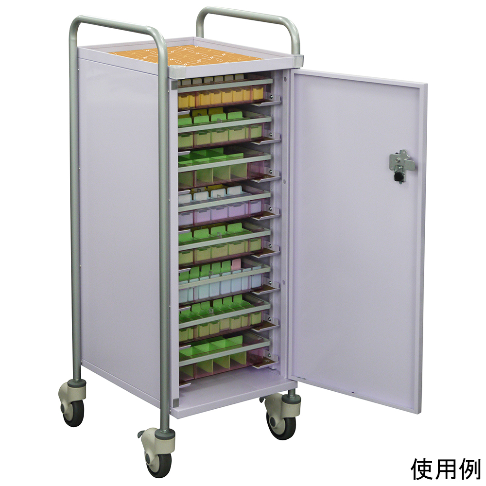 投薬カート 8箱収納 YM-42L-ID