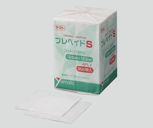 不織布ガーゼ（プレペイドS） 125×125 1袋（200枚入） 268532