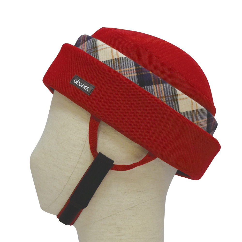 保護帽[アボネットガードF]M-L レッド 2101