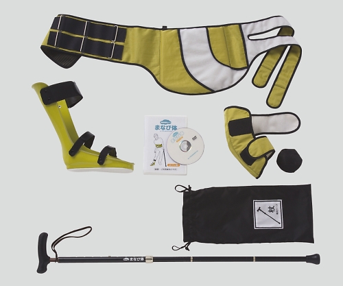 疑似体験セット（まなび体・片マヒ用）イエロー 22～24.5cm M 3010