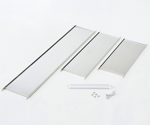 アルティア 点滴作業台オプション（LEDライト付きステンレス棚板） 1580×300×30 本体W1800用