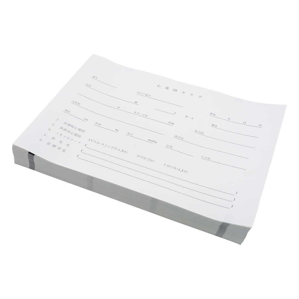 心電図用記録紙（折り畳み型） 210mm×295mm×100m CP-621K