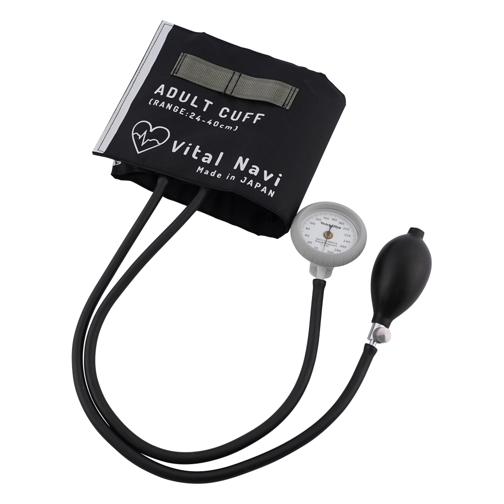 バイタルナビ血圧計 ブラック LB成人用