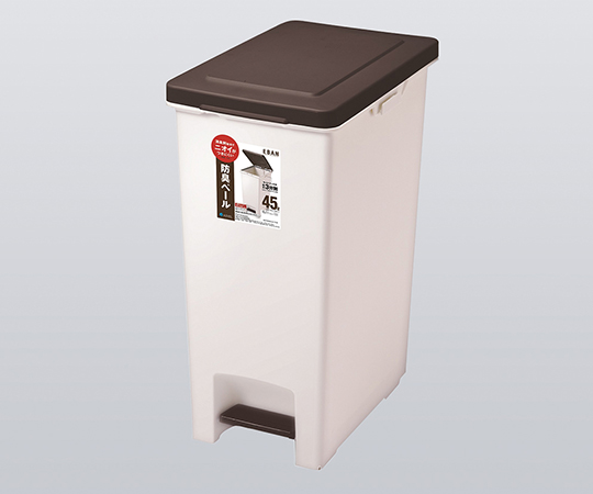 R防臭ペダルペール 45L 283×428×580mm #6417