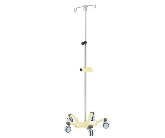 低重心イルリガートル台（ワイド5脚） 2本架 U型 NT662G-5A