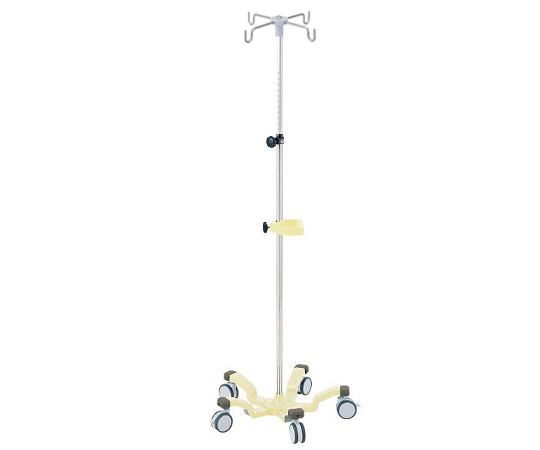 低重心イルリガートル台（ワイド5脚） 4本架 U型 NT664G-5A