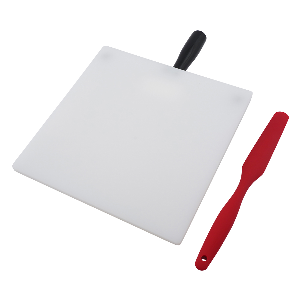 樹脂製軟膏板（まぜるん台 白 中） HN-250W