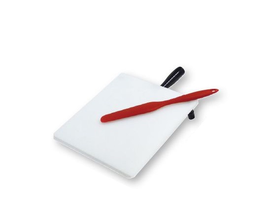 樹脂製軟膏板（まぜるん台 白 大） HN-300W