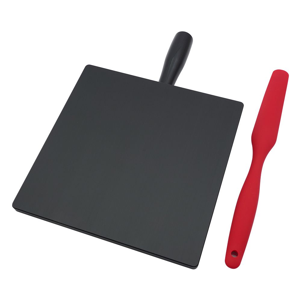 樹脂製軟膏板（まぜるん台 黒 小） HN-200B