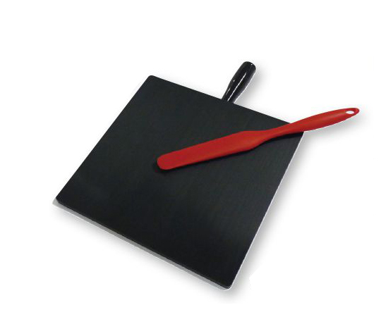 樹脂製軟膏板（まぜるん台 黒 大） HN-300B