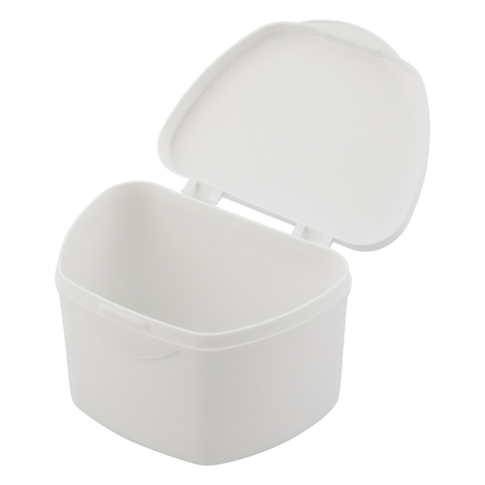 入れ歯ケース（デンチャーボックス） ホワイト 大 10個入