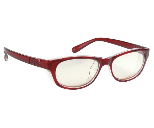 メオガードナチュラル（術後保護メガネ）S ワイン（レンズカラー：ブラウン（濃度：15％）） 8867-03