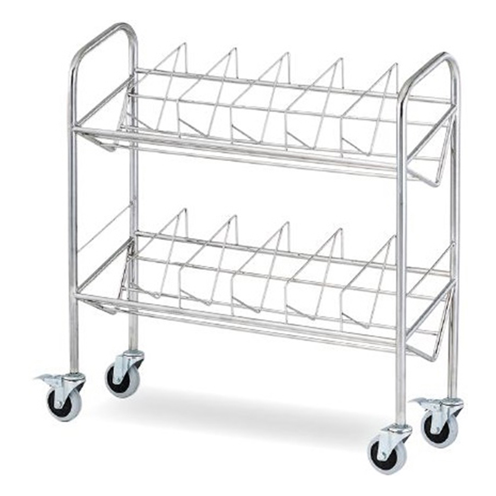 カルテワゴン（パイプタイプ） 970×310×1010mm 60P