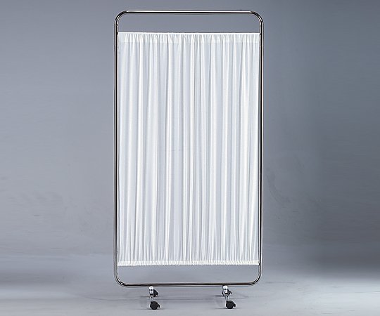 カラー衝立 一連 1200×1600 キャスター幅：415 ホワイト