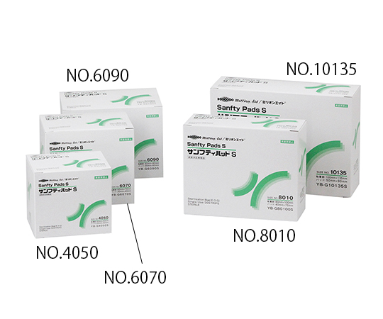 サンフティパッドS 100×135mm 1箱（30枚入） NO.10135