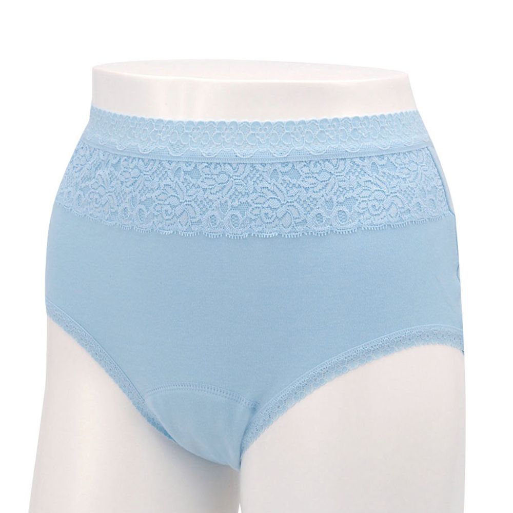 軽失禁用ショーツ ソフラピレンショーツ サックス/Mヒップ87～95cm 102573