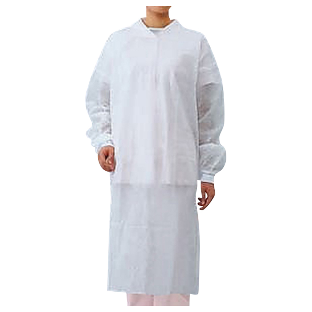 プロシェア・アイソレーションガウン（面ファスナー） ブルー 1枚/袋×50袋入