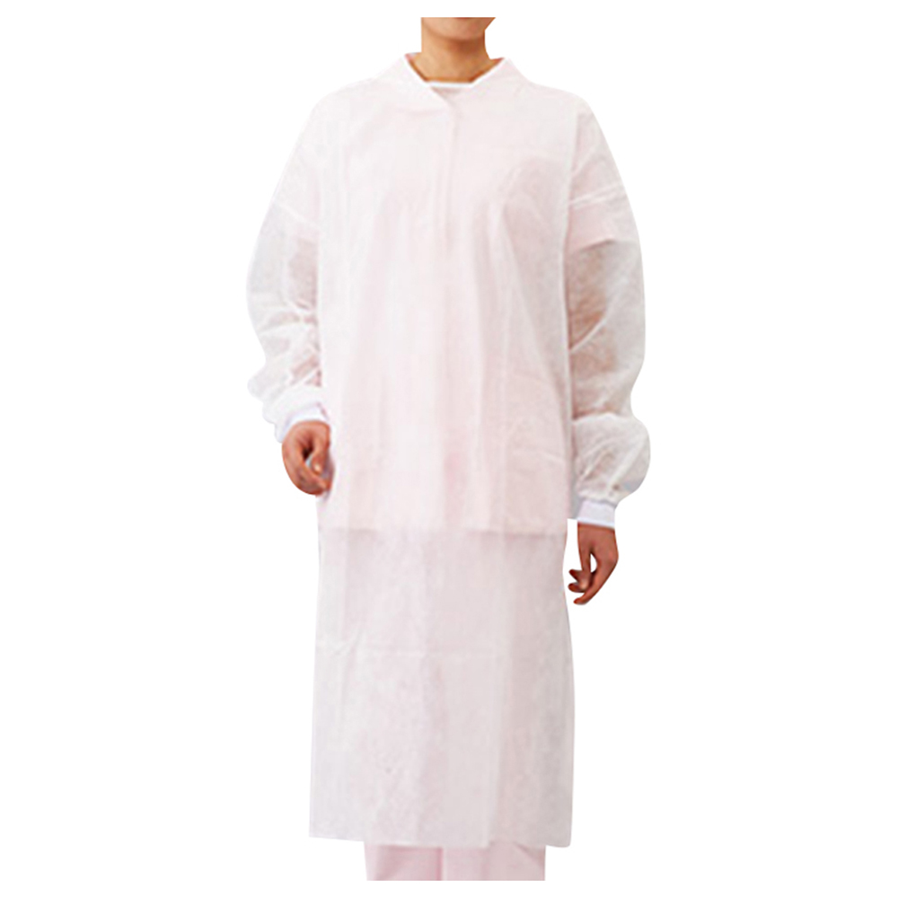 プロシェア・アイソレーションガウン（面ファスナー） ホワイト 1枚/袋×50袋入