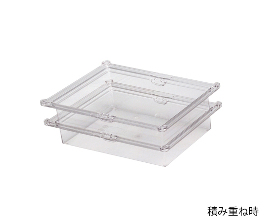 注射薬トレー 34-07タイプ（深さ7cm）帯電防止 透明 PT34-07