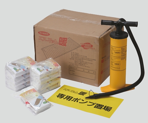 防災備蓄用簡易マット（エアーマット暖） 1セット（60個入） 防災備蓄60