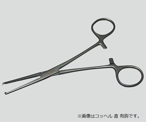 止血鉗子（チタン製） コッヘル・曲・有鈎 TN-0580882