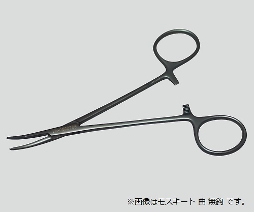 止血鉗子（チタン製） モスキート・曲・有鈎 TN-0520789