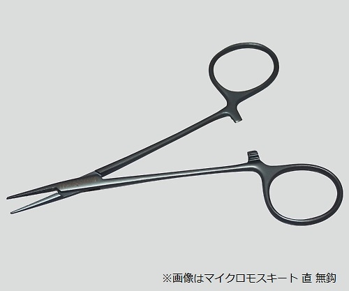 止血鉗子（チタン製） マイクロモスキート・曲・無鈎 TN-0530803D