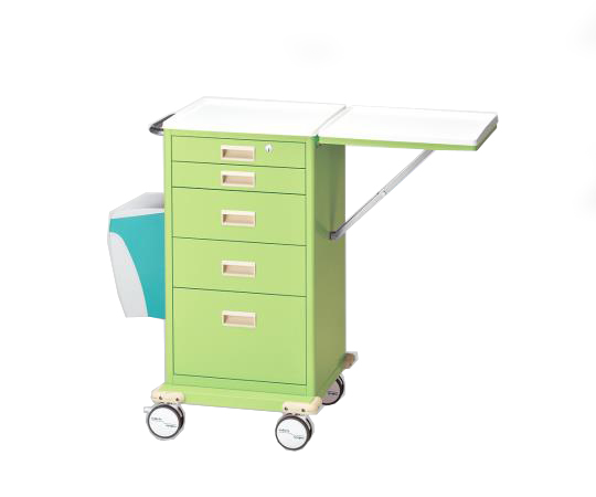 カラフルミニカート（ダストボックス付） グリーン 703×554×955 CMCD-G